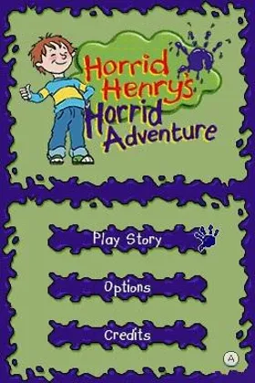 Horrid Henry's Horrid Adventure (Europe) screen shot title